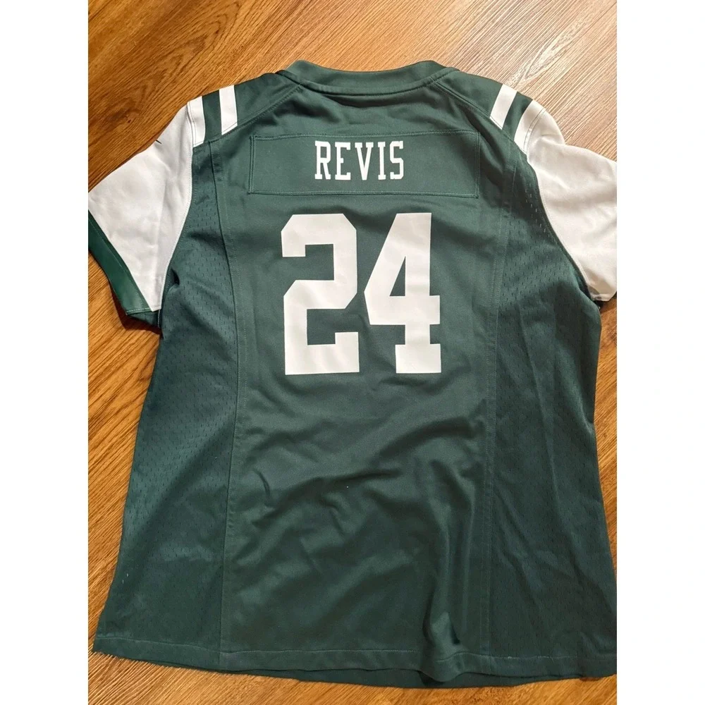 New York Jets Darrelle Revis #24 NFL Nike On Field Jersey‎ XL Youth